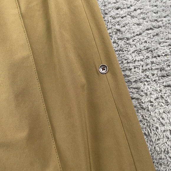 Royal Robbins Pants Womens 12 Khaki Cargo Wide Leg Stretch Hiking Outdoor Roll - Picture 7 of 11